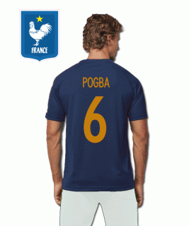 Pogba - Frankrijk - Navy  